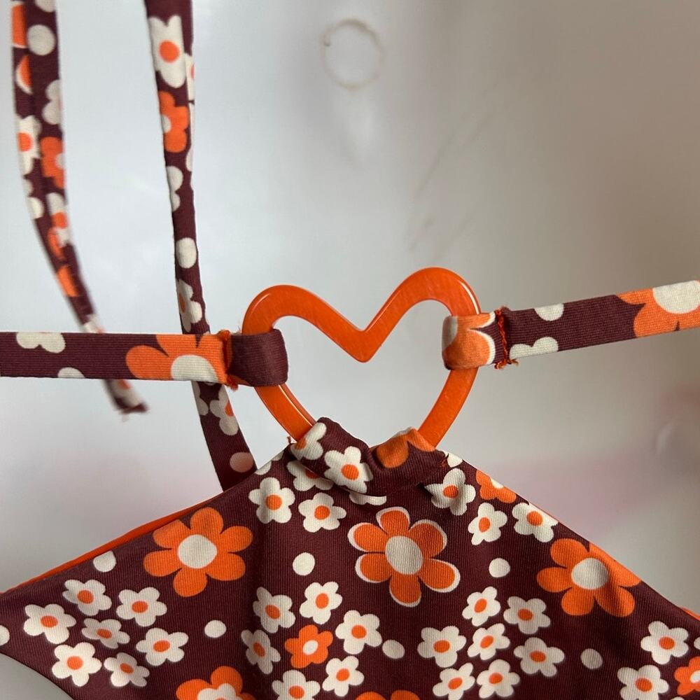 Frankie’s Bikinis Tatum Floral Triangle Bikini size S - Picture 5 of 13